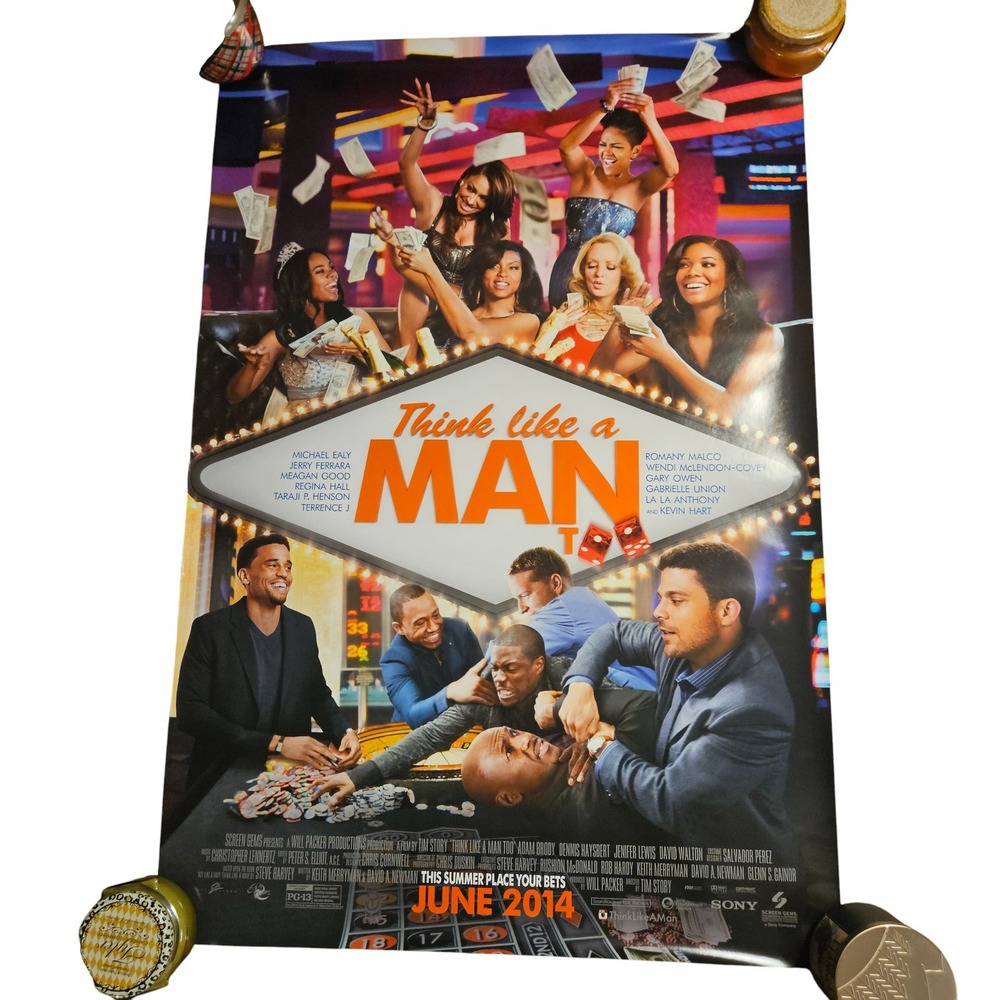Think Like a Man Too 2014 Promo Movie Poster 27x40 Adam Brody Michael Ealy D/S
